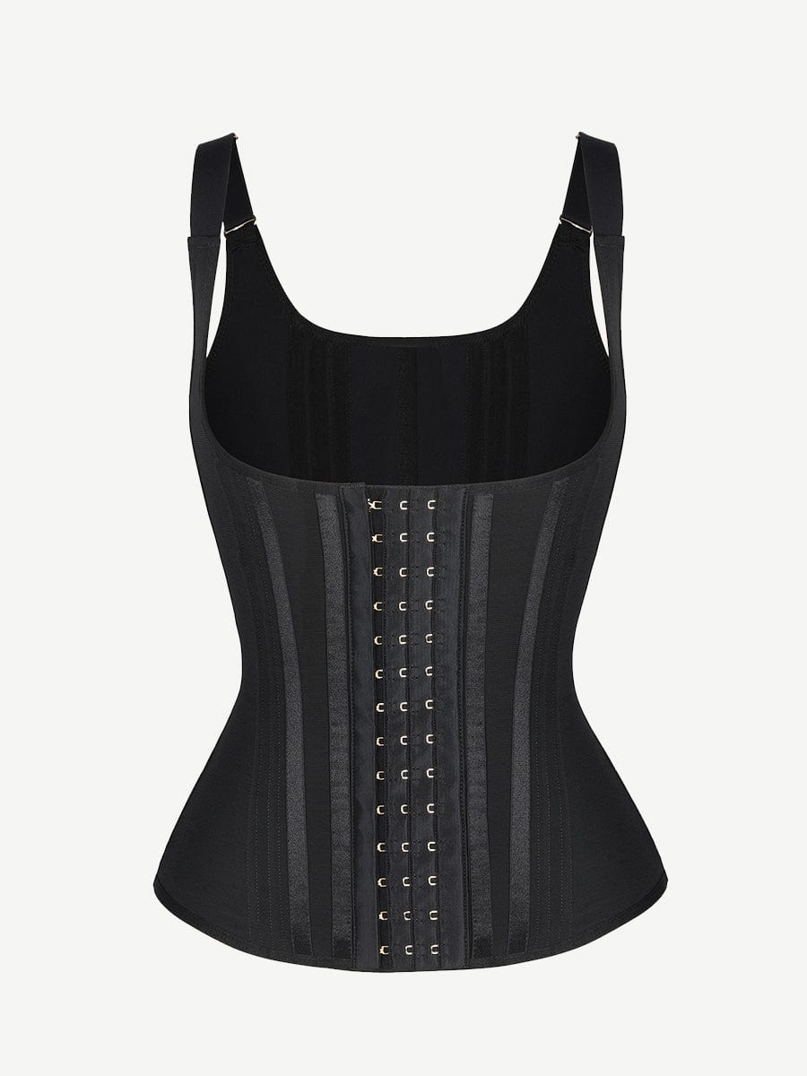 U-Shaped Waist Cincher Vest with 13 Steel Bones