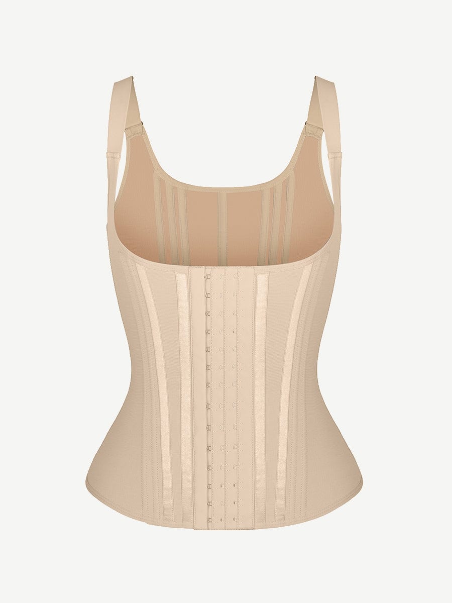 U-Shaped Waist Cincher Vest with 13 Steel Bones