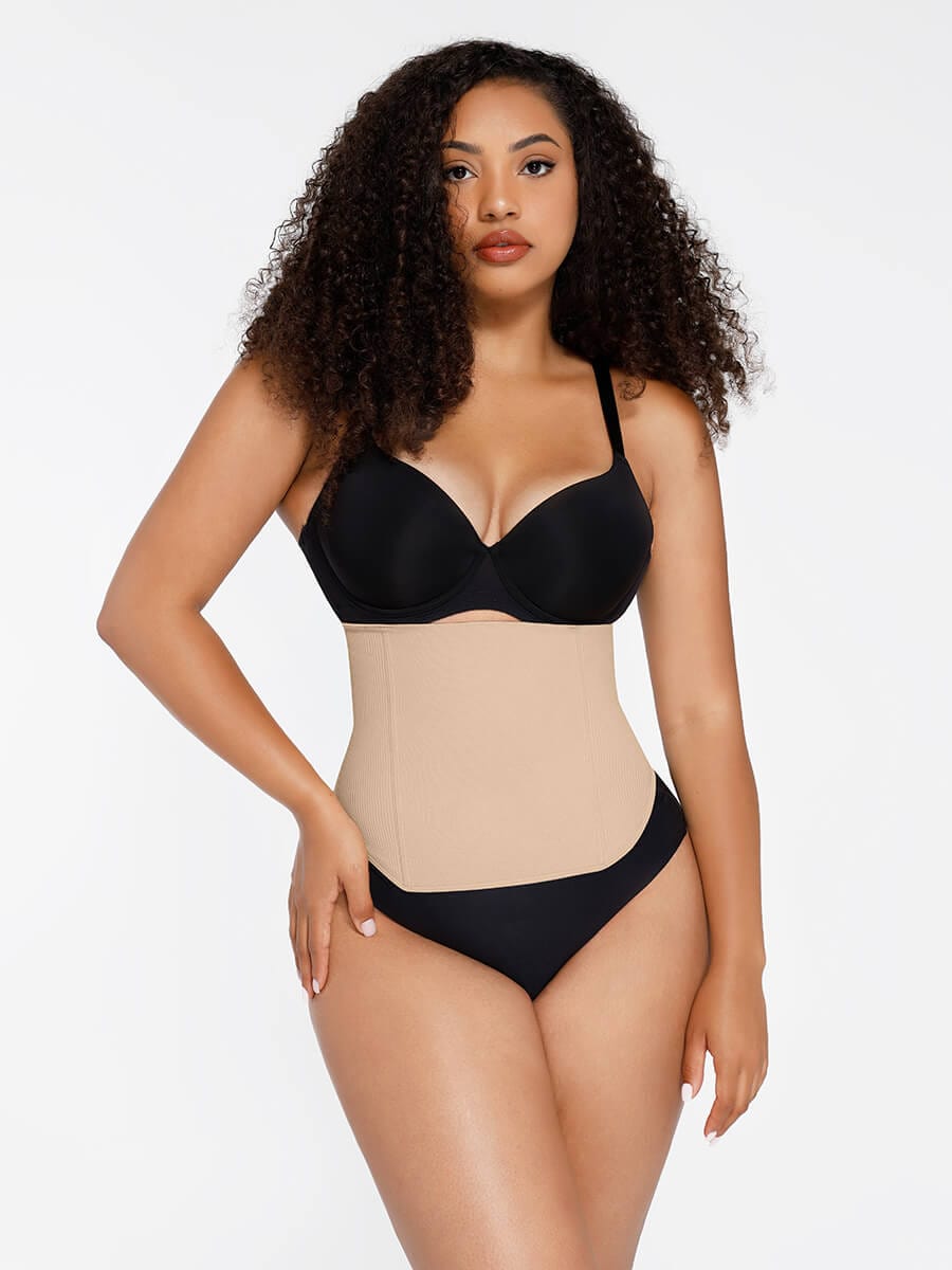 Tummy Control Waist Cincher with 4 Steel Bones