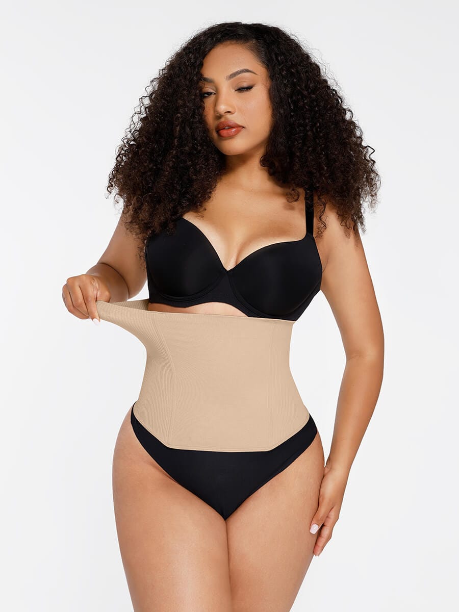 Tummy Control Waist Cincher with 4 Steel Bones