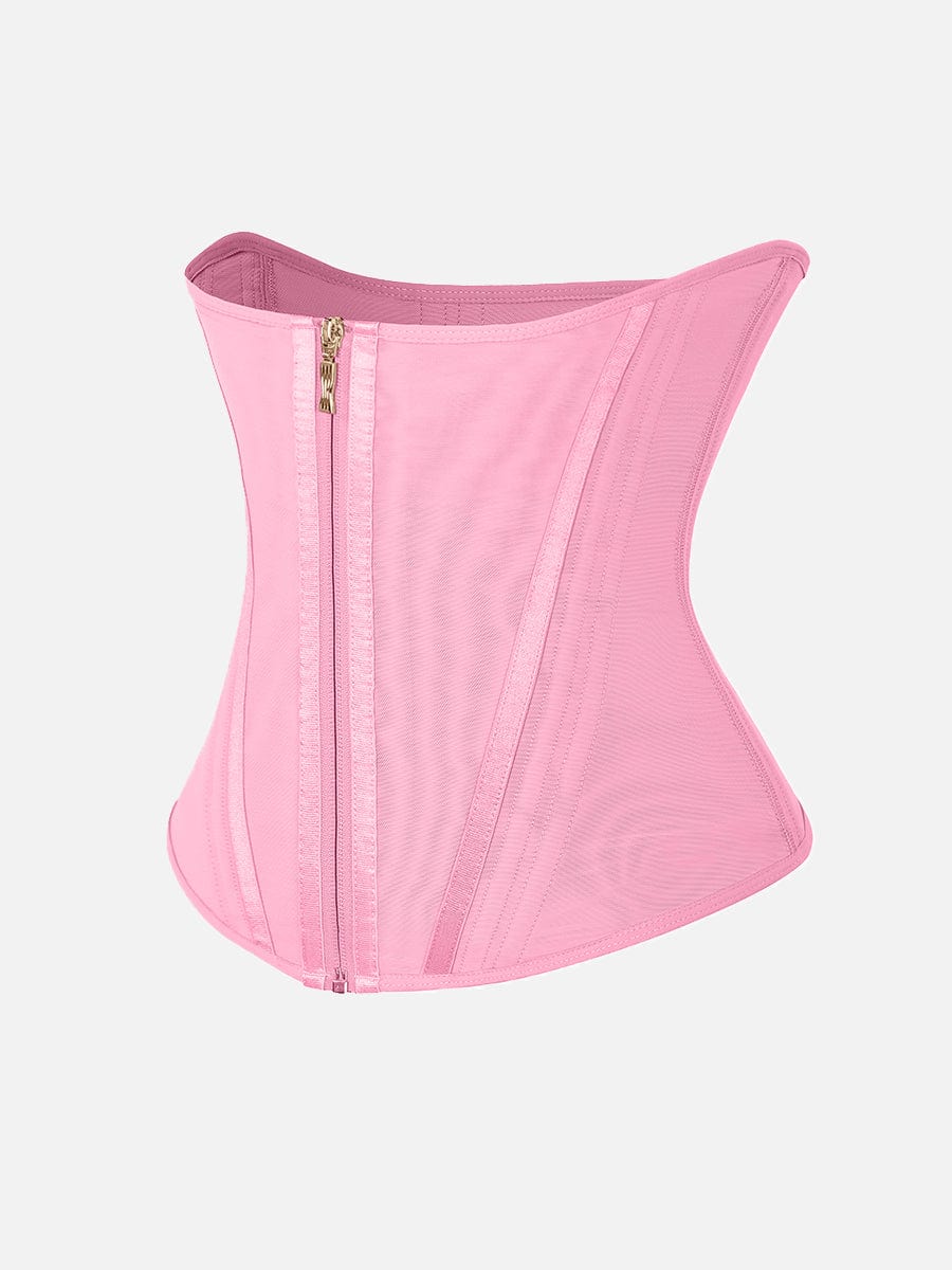 High Compression Waist Cincher with 15 Steel Bones