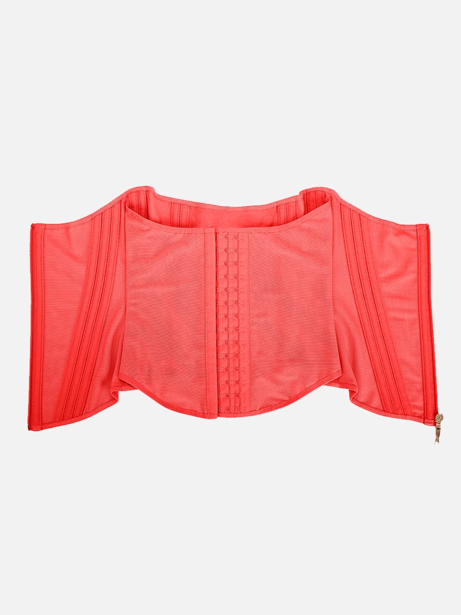 High Compression Waist Cincher with 15 Steel Bones - Auxieswear