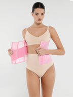 Breathable Mesh Waist Cincher with 7 Steel Bones