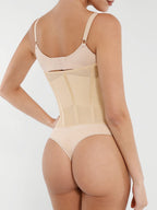 Breathable Mesh Waist Cincher with 7 Steel Bones