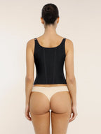 Waist Cincher Vest with 7 Steel Bones and Adjustable Straps