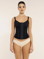 Waist Cincher Vest with 7 Steel Bones and Adjustable Straps