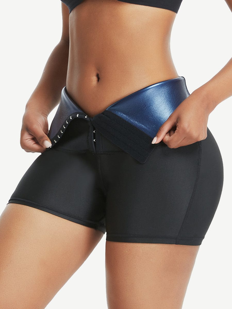 Thermal Shorts with Hook-and-Eye Closure - Auxieswear