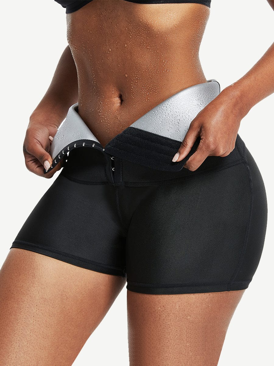Thermal Shorts with Hook-and-Eye Closure - Auxieswear