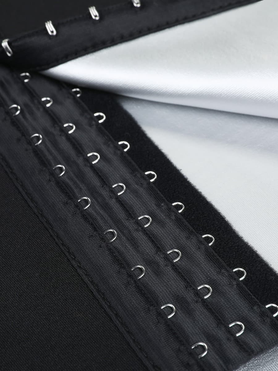 Thermal Shorts with Hook-and-Eye Closure