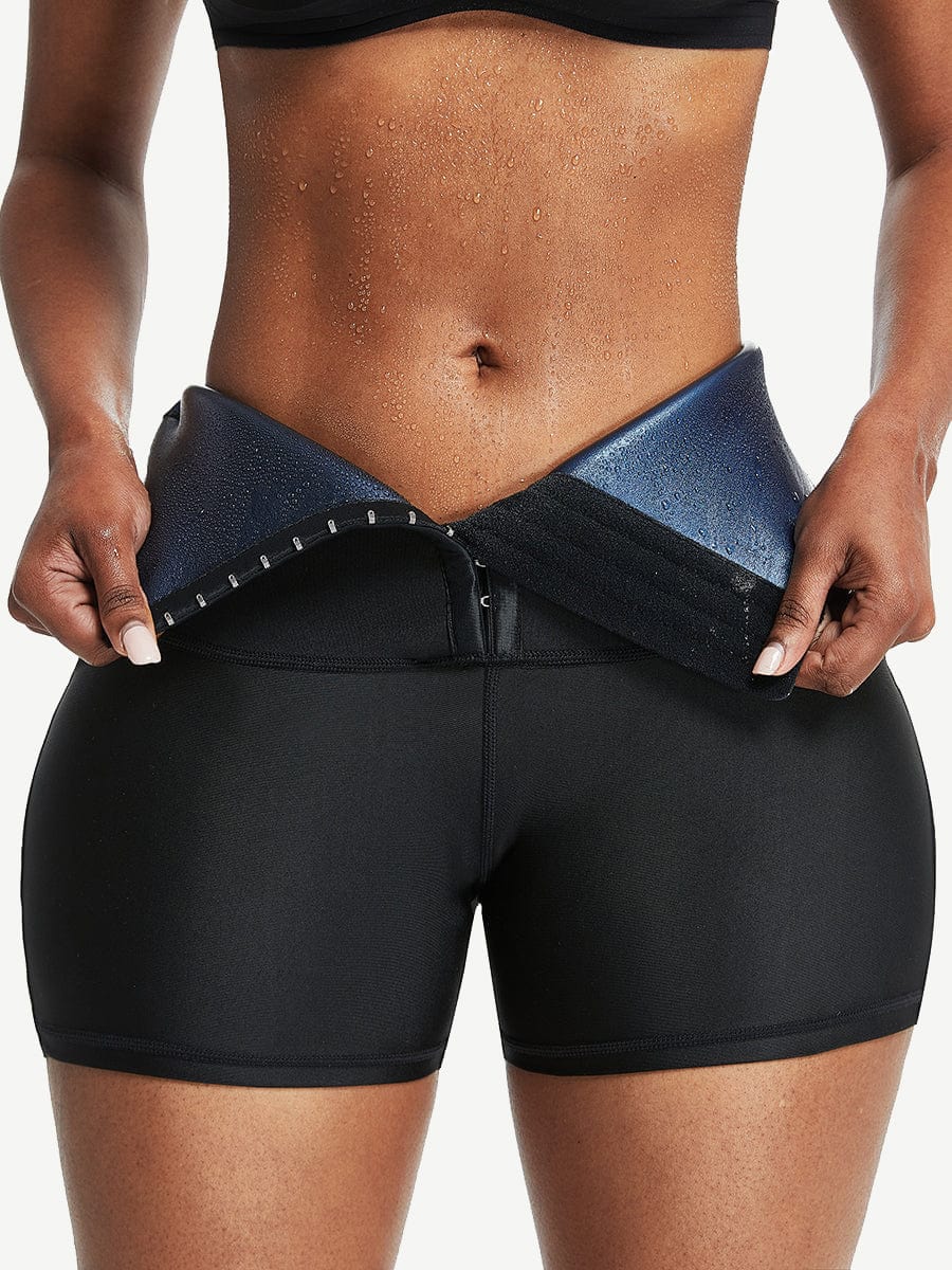 Thermal Shorts with Hook-and-Eye Closure